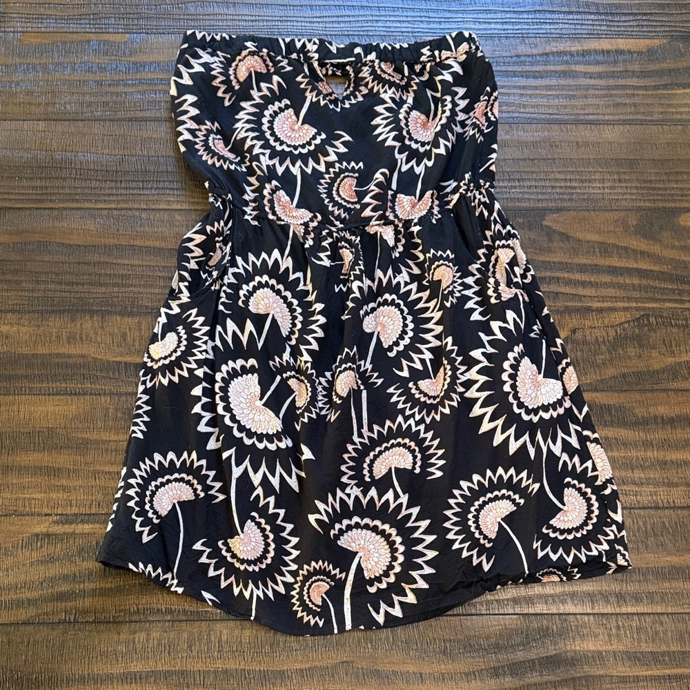 Strapless Pattern Dress